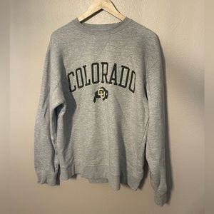 CU Boulder sweatshirt